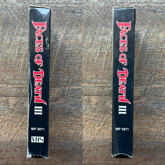 VTG Rare Faces Of Death 3, The Final Assault By Alan Black x Gorgon Video - Picture 4 of 16